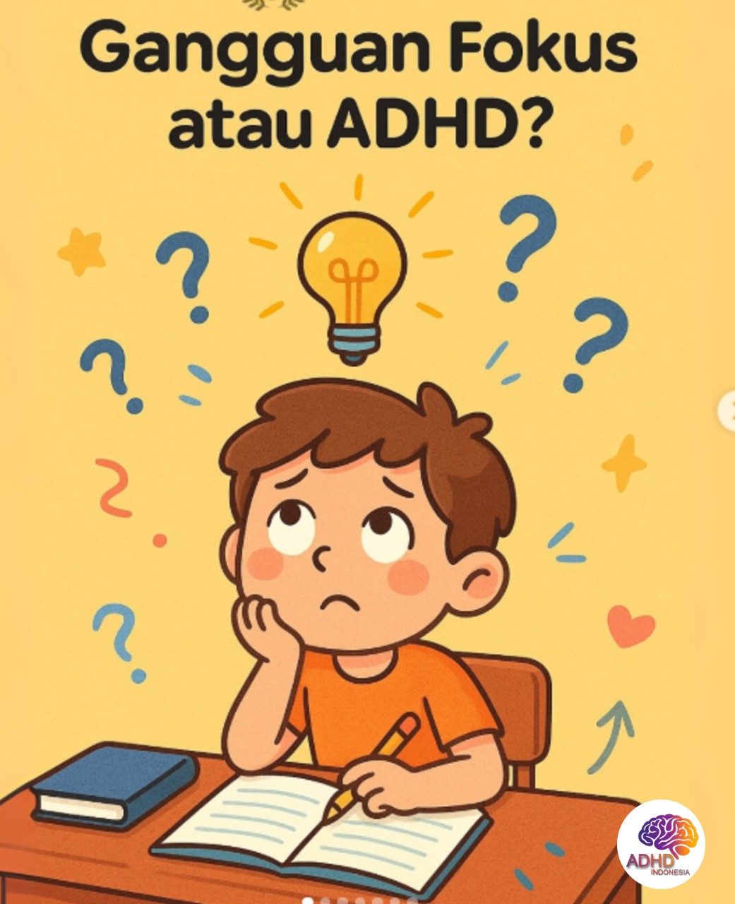 ADHD dan Kesulitan Fokus Anak: Edukasi untuk Keluarga di Kota Bontang