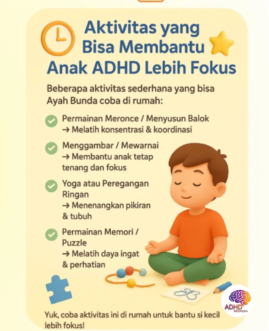Pendekatan Edukatif yang Tepat untuk Anak ADHD di Kota Bontang